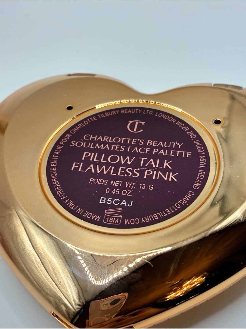 Charlotte Tilbury soulmate, palette, PILLOWTALK flawless pink - Picture 3 of 5